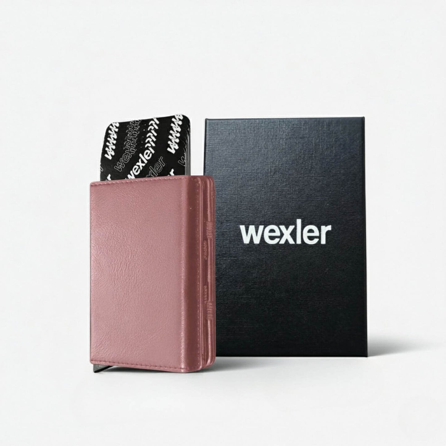 Wex Magic Wallet in pink color with box